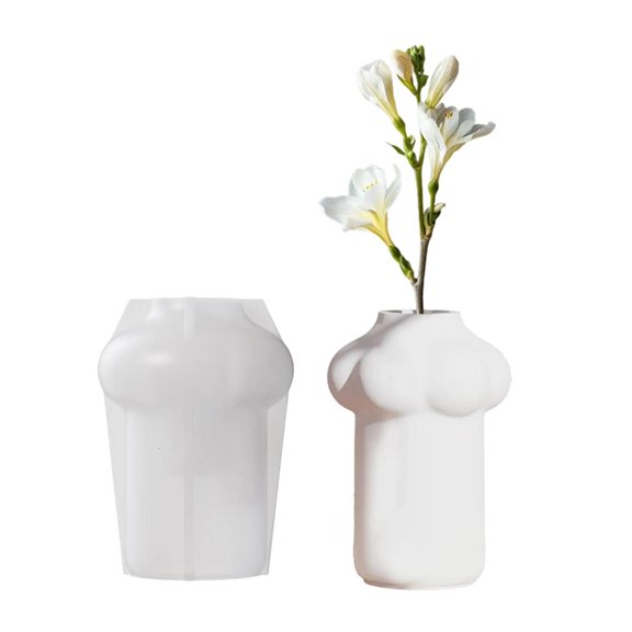 Giaone Silicone Craft Mold for Making Cloud Vase Home Decoration Resin Casting Mold