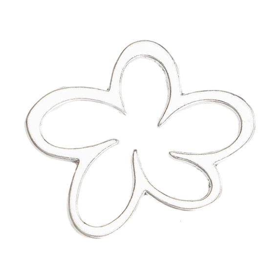 Giaone Vintage Irregular Flower Pendant Necklace Handmade Hollow Flower Beads DIY