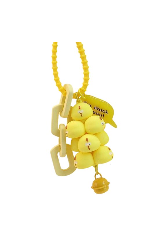Soft Fleixble Silicone Stacking Keychain Charm Comfortable Holder For Outdoor Activities Commuting Use