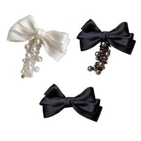 Giaone Soft Hair Bands Rubber Band Pearls Accent And Bubble Braid Utility