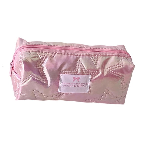 Giaone Sparkling Stars Design Cloth Pen Pouches Spacious Storage For Students Teens