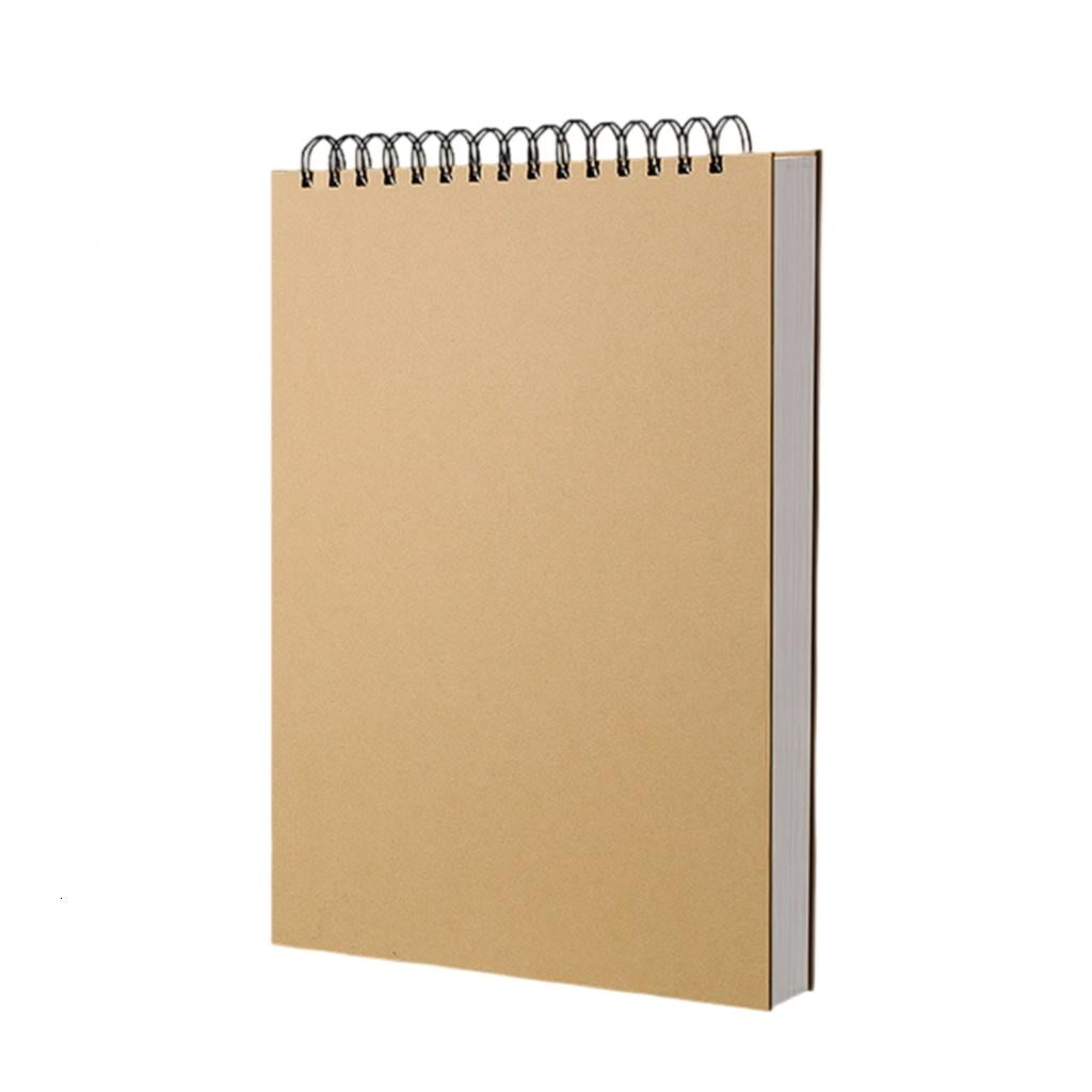 Giaone Spirals Bound Detachable Sketch Pad For Artists Paper 16K/A4/8K Format
