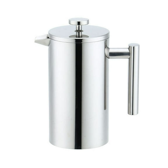 Giaone Stainless Steel French Press Coffee Maker Double Wall Insulated for Coffee Tea