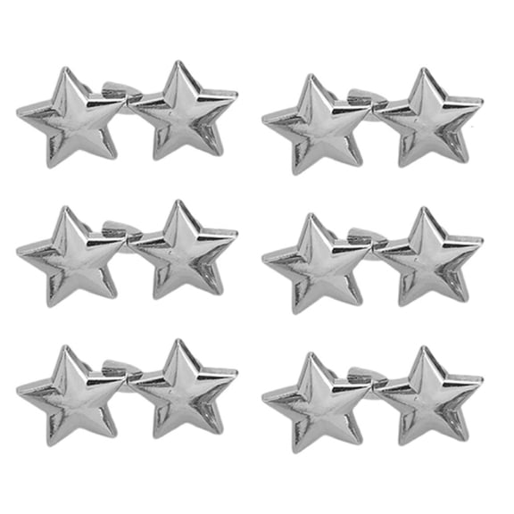 Giaone Star Shape Button Fastening Detachable Tighten Waist Button No Sew Crafts