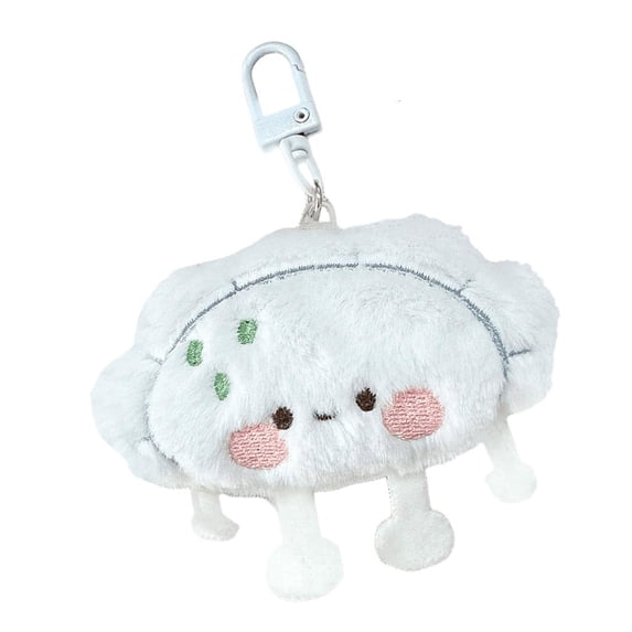 Giaone Mini Stuffed Bun/Dumpling/Sushi Keychain Adorable Plush Food Doll Pendant Gift