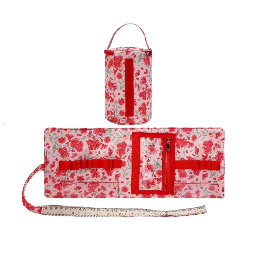 Giaone Storage Organizer for Crochet Tools Multiple Compartments Storage Container