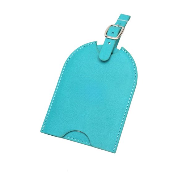 Giaone Sturdy PU Travel Luggage Labels Featuring Concealed Sliding Card Pocket