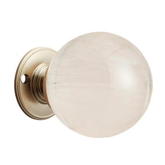 Giaone Stylish Cloud Crystal Ball Door Knob Enhances Modern Interior Aesthetics