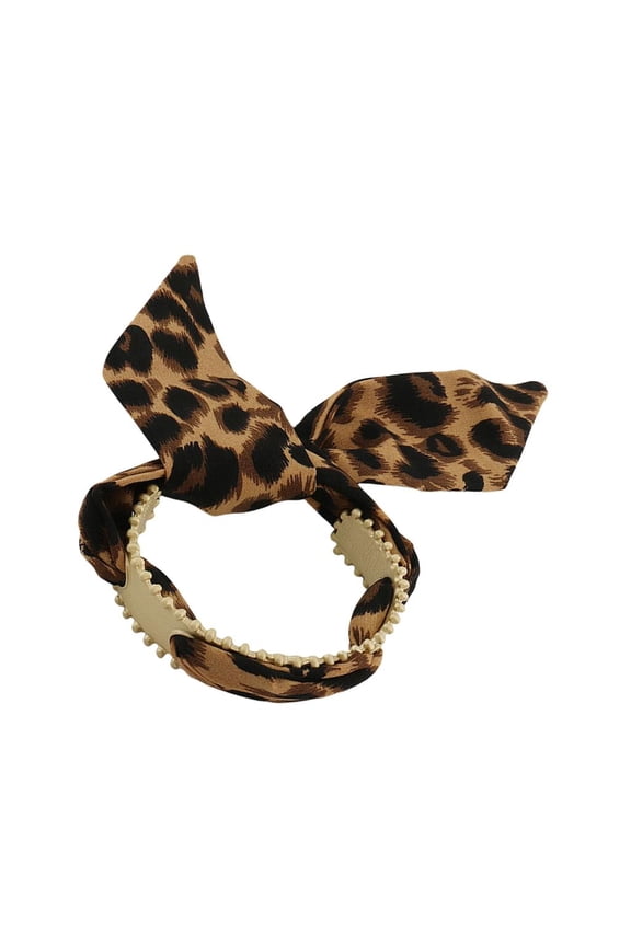Silk Scarf Bracelet Adjustable Hollowed out Bangle for Women Fashion Accessory