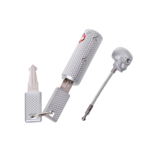 Giaone TSA Safe Travel Baggage Luggage Suitcase Lock Padlock With for Key Travel 2 Colo