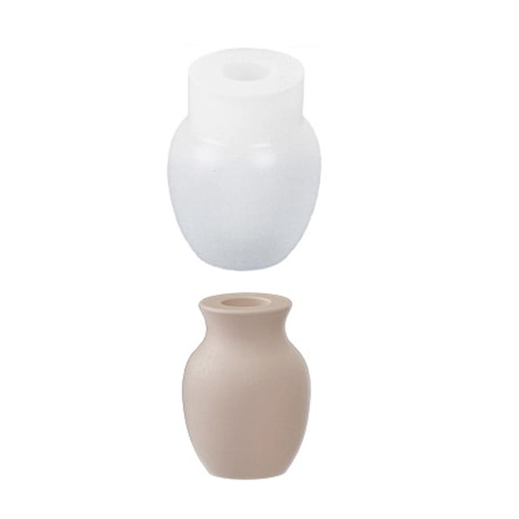 Giaone Test Tube Vase Mold Hydroponic Plant Flower Pots Silicone Mould Candle Holder