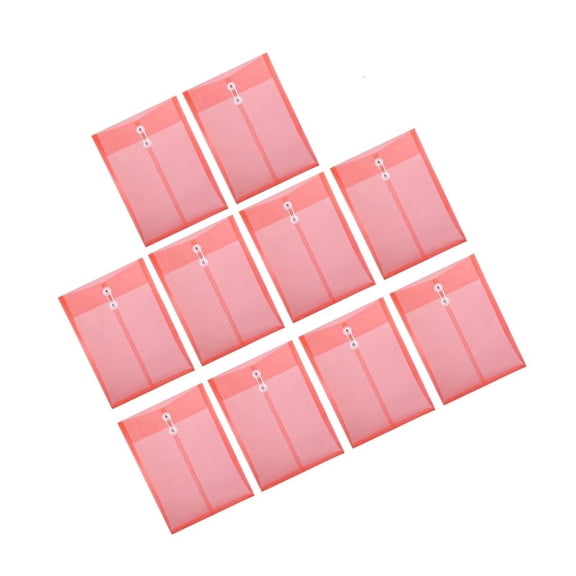 Giaone Top Loading Envelopes Clear Folder Document Pouches for Office School