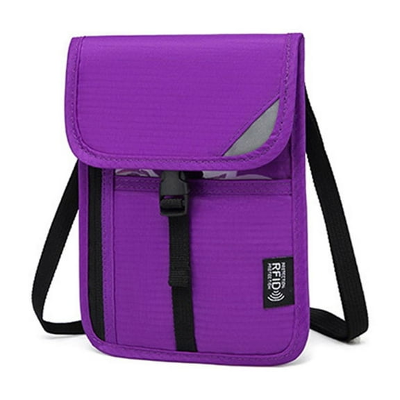 Giaone Travel Neck Wallet Neck Pouch with RFIDS Blocking Family Passport Holder Gifts