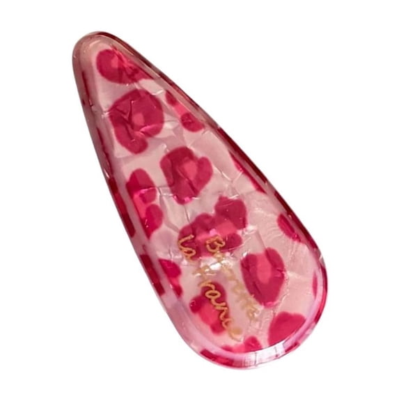 Giaone Trendy Pattern Acrylic Hair Clip Lightweight And Stylish Luxury Hair Accessories For Daily Use
