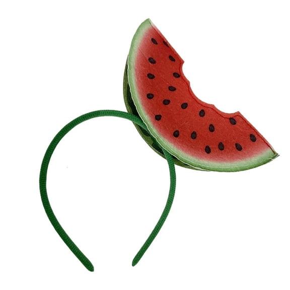 Giaone Tropical Watermelon Headpiece Hairhoop For Summer Event And Holidays
