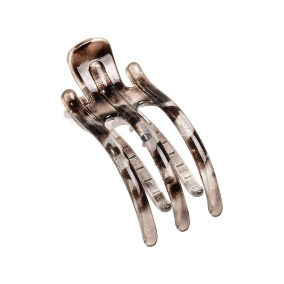 Giaone Unique 3 Prong Duckbills Hair Clip Lightweight Resin Various Fashion Colors