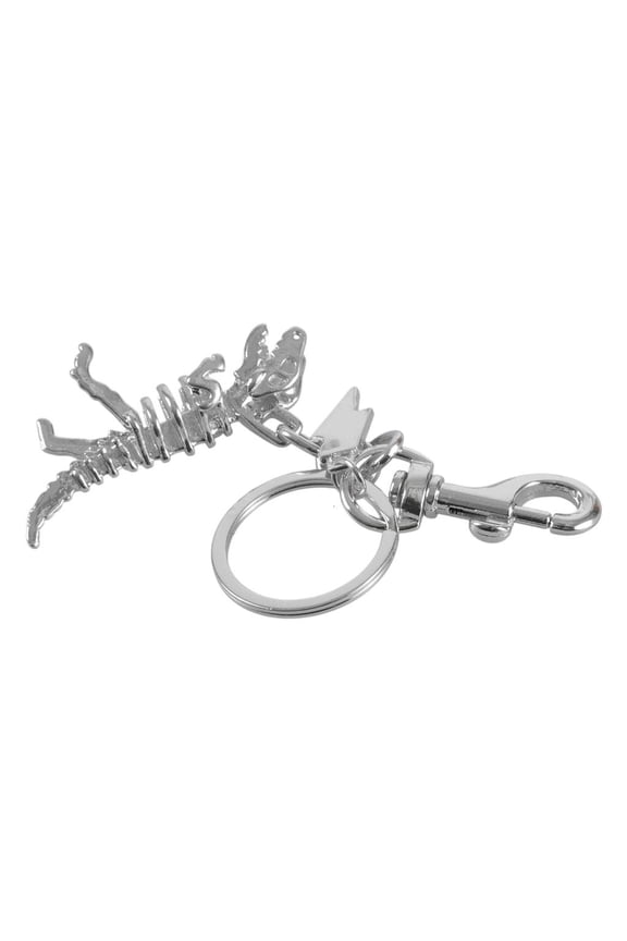 Dinosaur Skeleton Keychain Fashionable Bag Charm for Trendy Accessory Lovers
