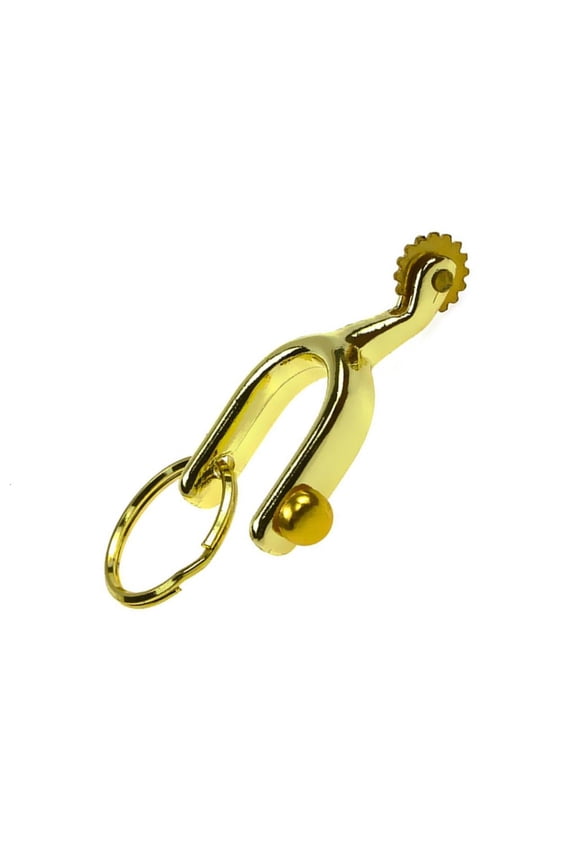 Unique Equestrian Spur Pattern Keychain Alloy Texture Unique Key Holder