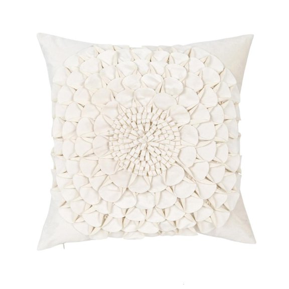 Giaone Universal Velvets Florals Pillow Case for Various Decoration Styles