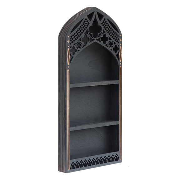 Giaone Wooden Multi Tiers Storage Shelf For Mineral Agates Modern Boutique Decors