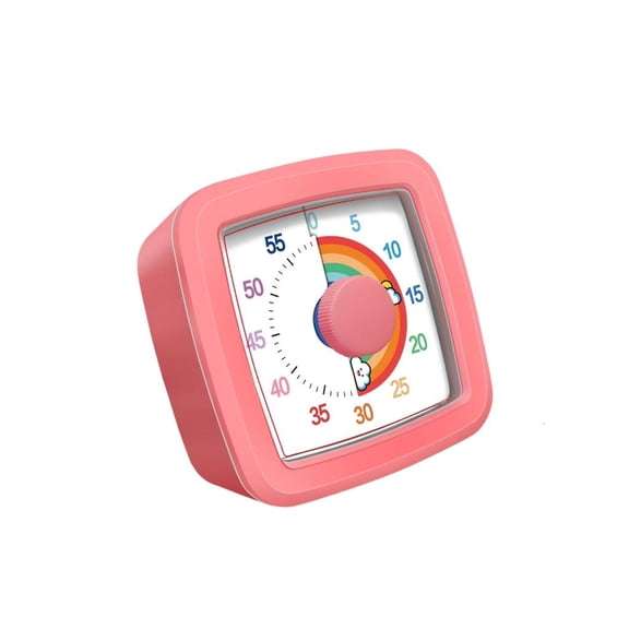 Giaone Visual Learning Timers Rainbows Color Mechanical Kids Time Management Tool