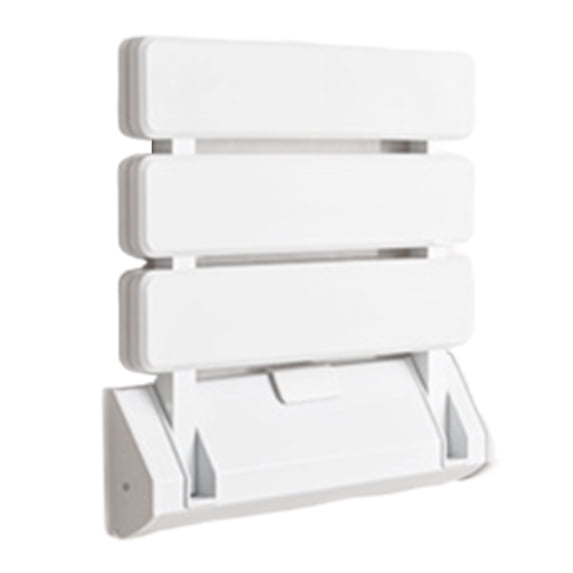 Giaone Wall Mounted Shower Seats Bathroom White Shower Folding for Seat Bath Chair Elderly Shower Spa for Bench Stool