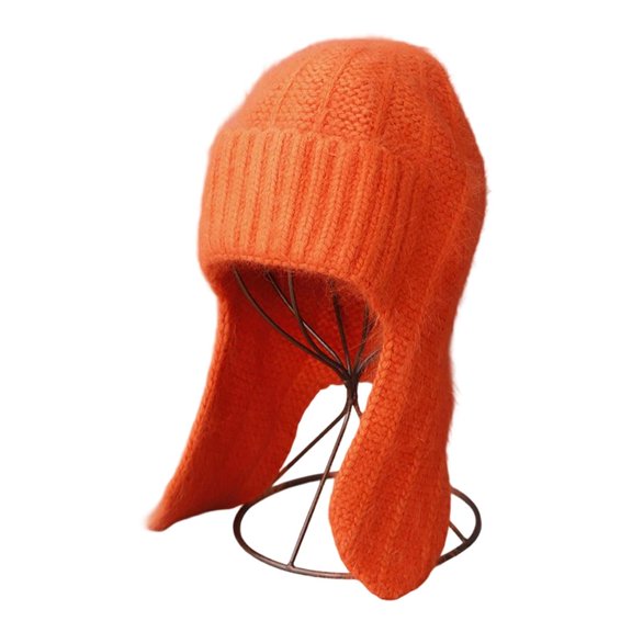 Giaone Warm Windproof Winter Cap Ears Comfortable Knit Design For Men Women