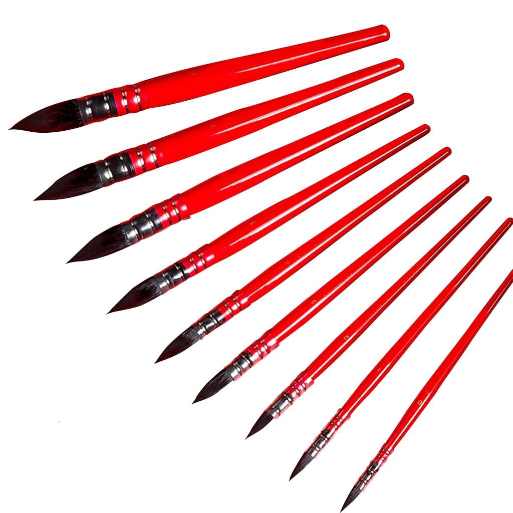 Giaone Watercolor Brush Fine Detail Paint Brush for Acrylic Watercolor Oil Painting