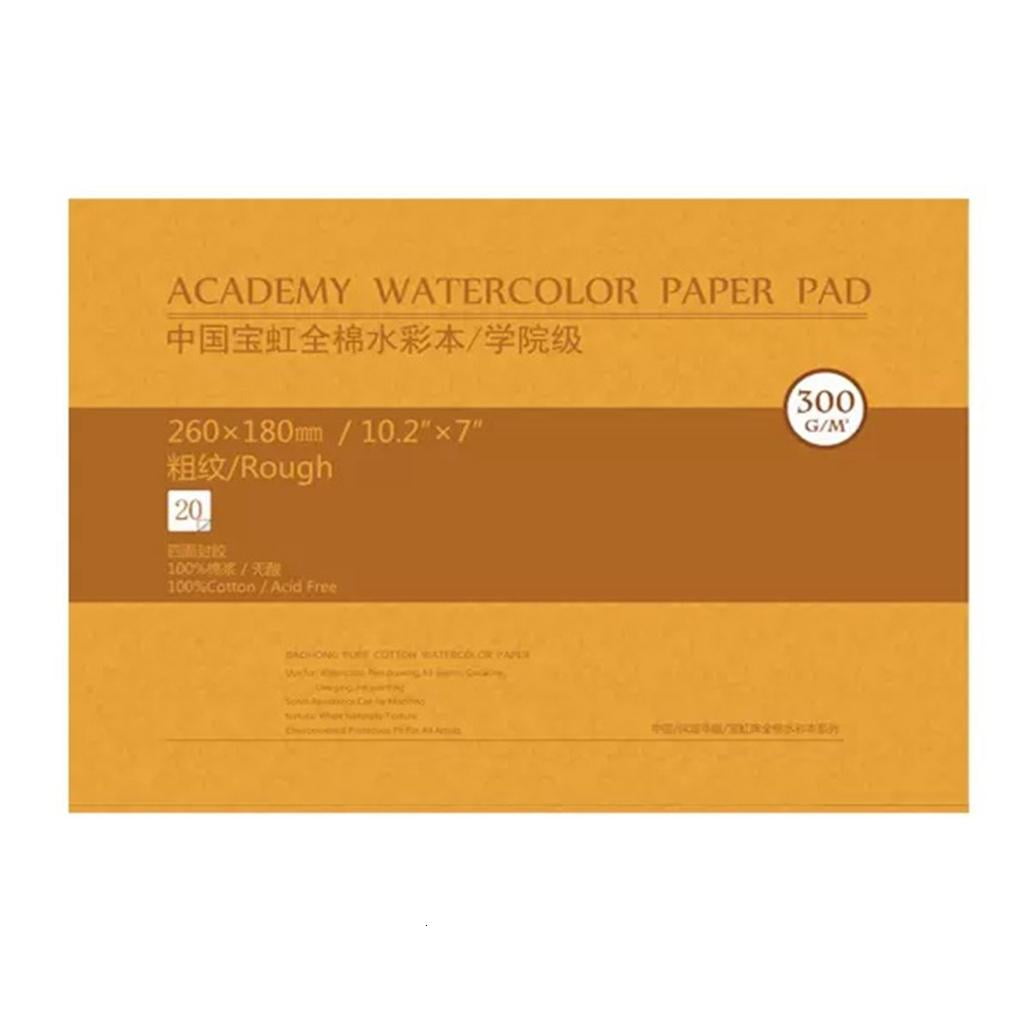 Giaone Watercolor Sketchbook 20 Sheets 300g Cotton Paper Pad For Painting And Drawing