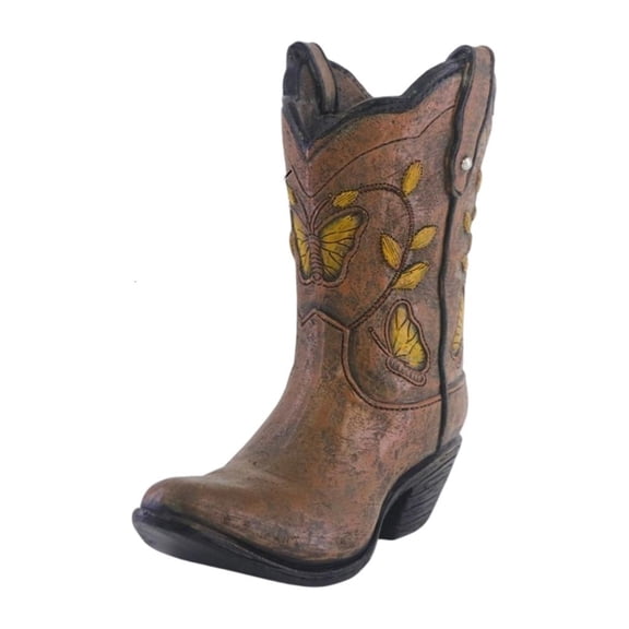 Giaone Western Cowboy Boot Vase For Hydroponic Flower Arrangement Home Decor