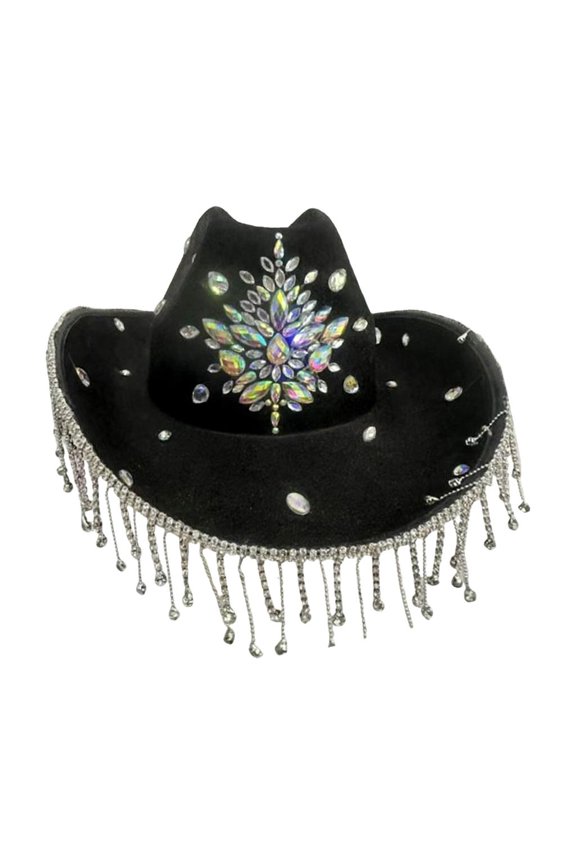 Wide Brims Round Crown Hat For Sun Shade Face Framing And Western Styles