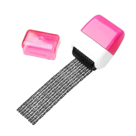 Giaone Wide Roller Security Stamp For Mail Package Address Blackout