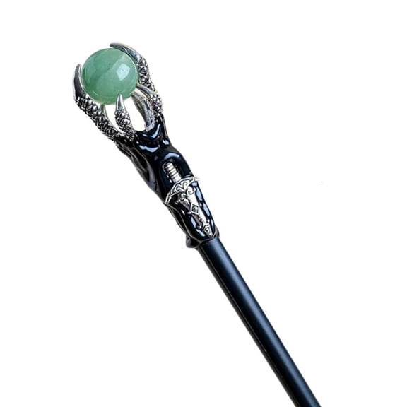 Giaone Wizard Staff Costume Dragon Claws Orb Staff Scepters Halloweens Walking Canes,