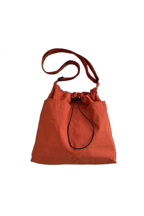 Women Medieval Shoulder Bag Drawstring Crossbody Bag School Bag Messengers Bag