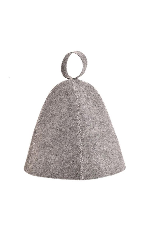 Wool Felt Sauna Hat Winter Heads Accessory Keep Warm Bath Hat