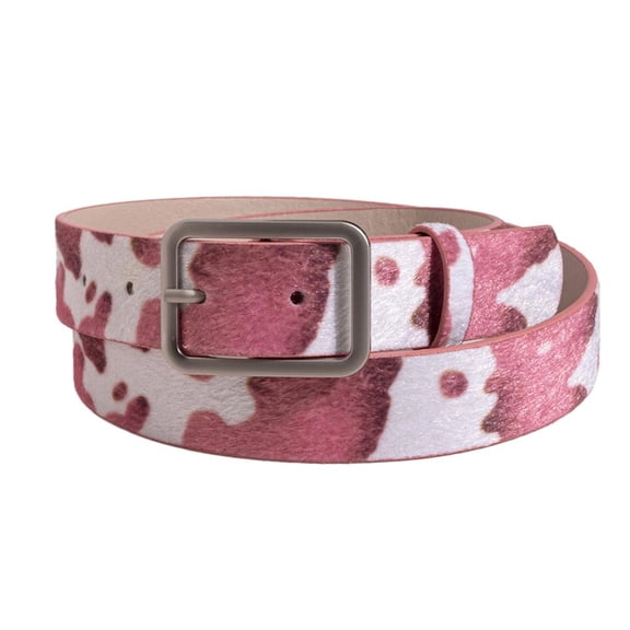 Giaone Y2K Girls PU Thin Waist Belt for Jeans Dress Cowgirl Buckle Waistband