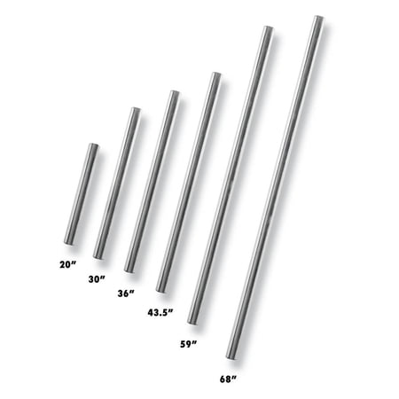 Gib 36 In Straight Rack Tube