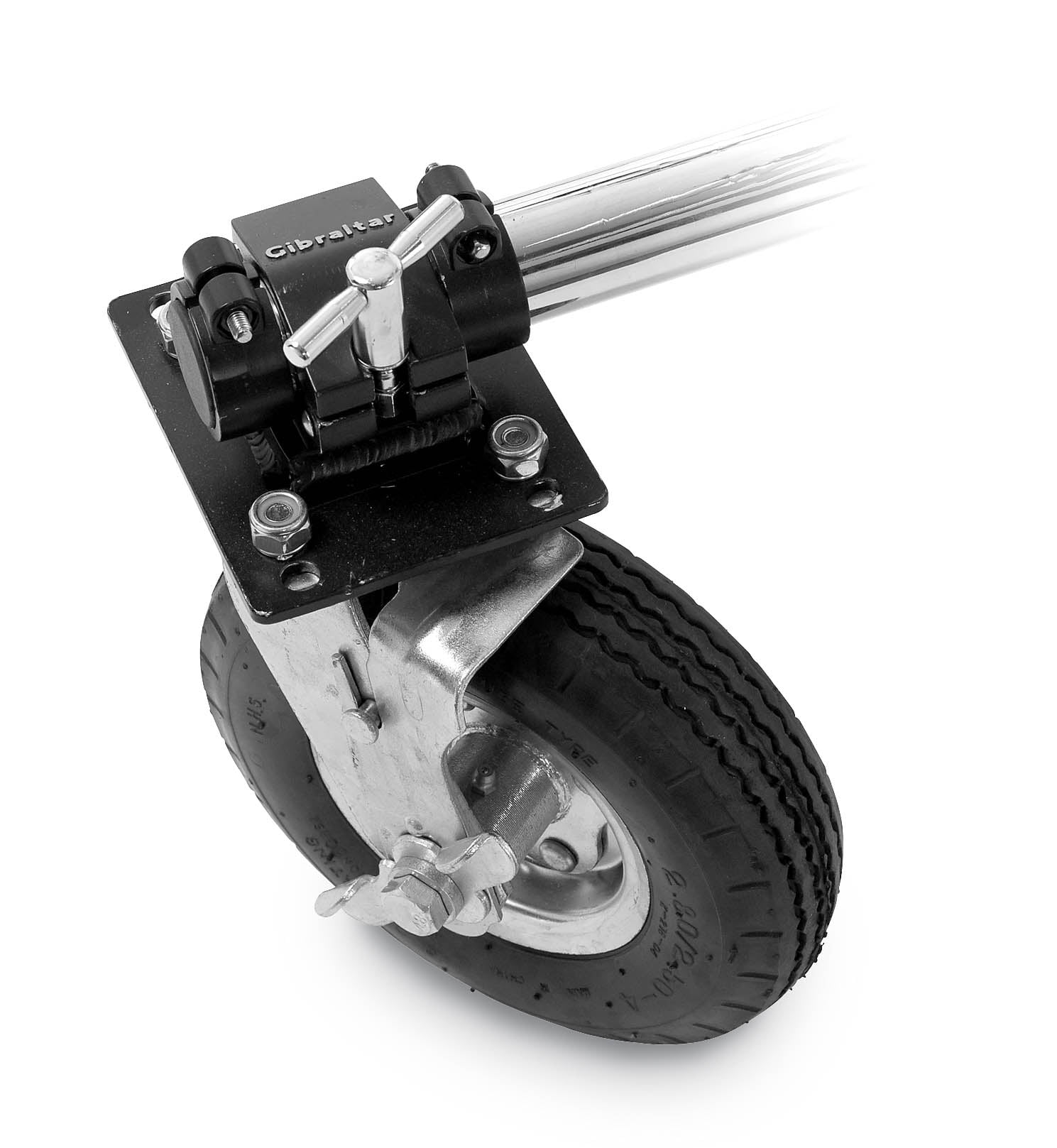 Gib Caster W/rack Tube Mnt1pc