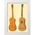 thumbnail image 1 of Gibb, William 11x14 White Modern Wood Framed Museum Art Print Titled - Antique Guitars I, 1 of 4