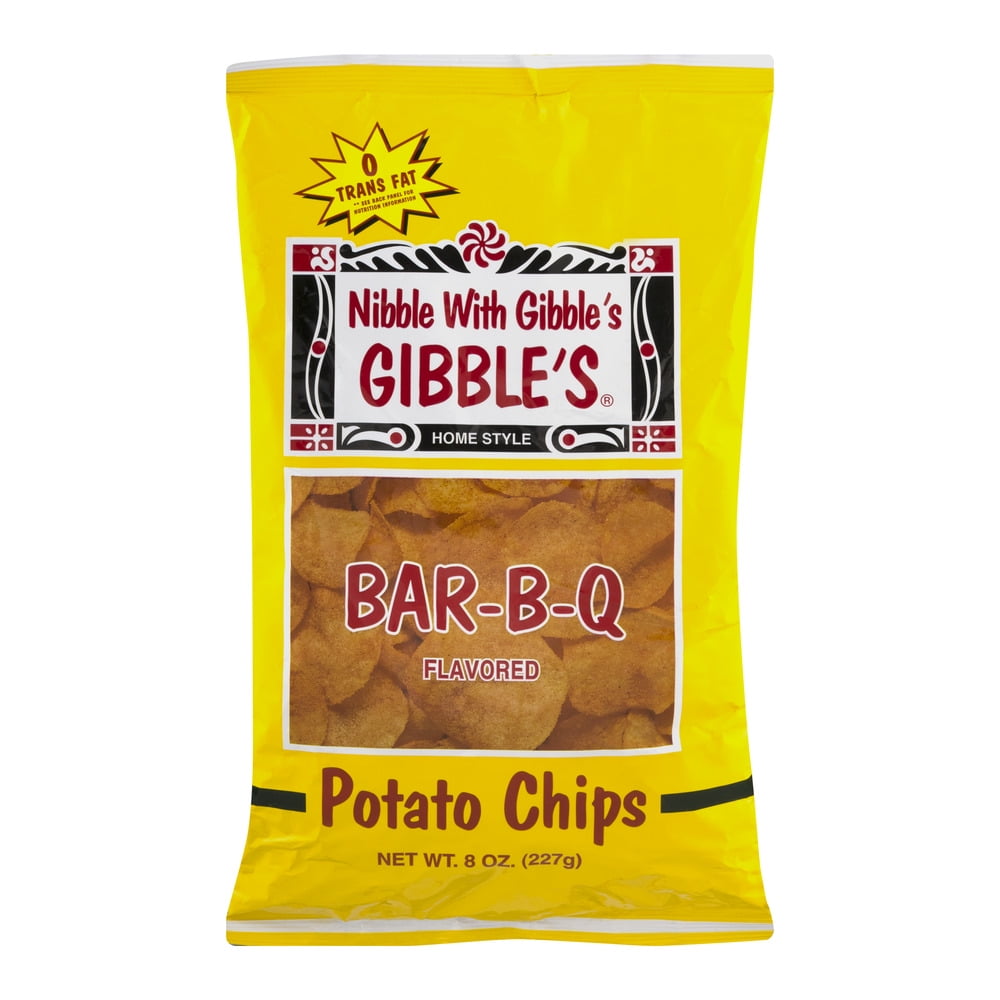 Gibble's Homestyle Potato Chips BarBQ, 8.0 OZ