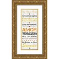 thumbnail image 1 of Gibbons, Lauren 10x18 Gold Ornate Wood Framed with Double Matting Museum Art Print Titled - Spanish Life, 1 of 4