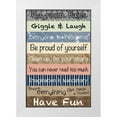 thumbnail image 1 of Gibbons, Lauren 11x14 White Modern Wood Framed Museum Art Print Titled - Playroom Pattern, 1 of 4
