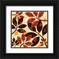 thumbnail image 1 of Gibbons, Lauren 12x12 Black Ornate Wood Framed with Double Matting Museum Art Print Titled - Leaf 3, 1 of 4