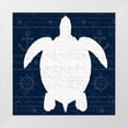 thumbnail image 1 of Gibbons, Lauren 12x12 White Modern Wood Framed Museum Art Print Titled - Turtle 2, 1 of 4