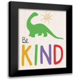 thumbnail image 1 of Gibbons, Lauren 12x14 Black Modern Framed Museum Art Print Titled - Be Kind, 1 of 5
