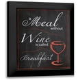 thumbnail image 1 of Gibbons, Lauren 12x14 Black Modern Framed Museum Art Print Titled - Without Wine, 1 of 5