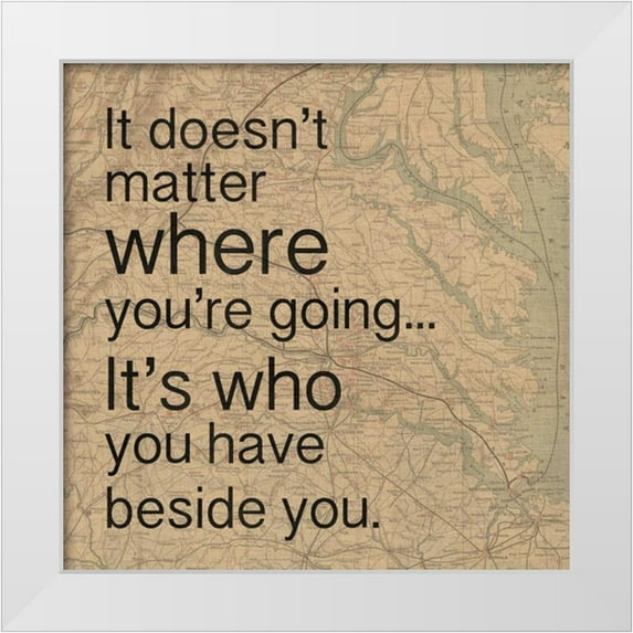 Gibbons, Lauren 15x15 White Modern Wood Framed Museum Art Print Titled - Beside You