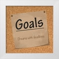 thumbnail image 1 of Gibbons, Lauren 15x15 White Modern Wood Framed Museum Art Print Titled - Goal Scork, 1 of 4