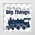 thumbnail image 1 of Gibbons, Lauren 15x15 White Modern Wood Framed Museum Art Print Titled - Little Engines, 1 of 4