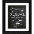 thumbnail image 1 of Gibbons, Lauren 15x18 Black Ornate Wood Framed with Double Matting Museum Art Print Titled - Love With Your Life, 1 of 4